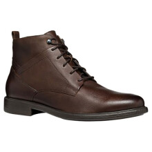 Geox Men's U Terence A Ankle Boot, coffee, 10 UK