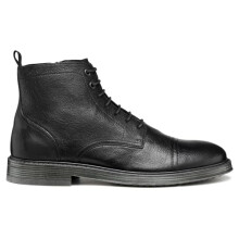 Geox Men's U Henreys Ankle Boots, Black, 40 EU, black, 6.5 UK