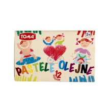 TOMA oliepastelfarver 12 farver