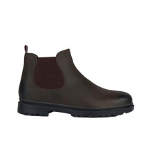 Geox U ANDALO Ankle Boots, Coffee/Bordeaux, Coffee Bordeaux, 6 UK