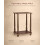 VASAGLE VASAGLE Mariel Collection - Side Table, Accent Nightstand for Small Spaces, Rectangular End Table with Shelf, Solid Wood Legs, Mid-Century Modern, 3