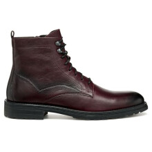 Geox Men's U Redclif Ankle Boot, Wine Red, 11 UK
