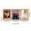 Creative one-piece combination folding photo frame display table triple studio wooden picture frame decoration frame 2