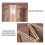 Creative one-piece combination folding photo frame display table triple studio wooden picture frame decoration frame 3