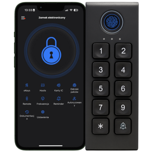 WK3 TTLock trådløst tastatur