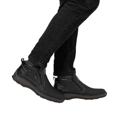 Rieker Rieker Men's Boots, black, 9.5 UK 1