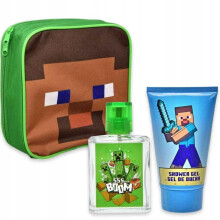 Air-Val Minecraft Kosmetiksæt - Eau de Toilette 50 ml + Gel 100 ml