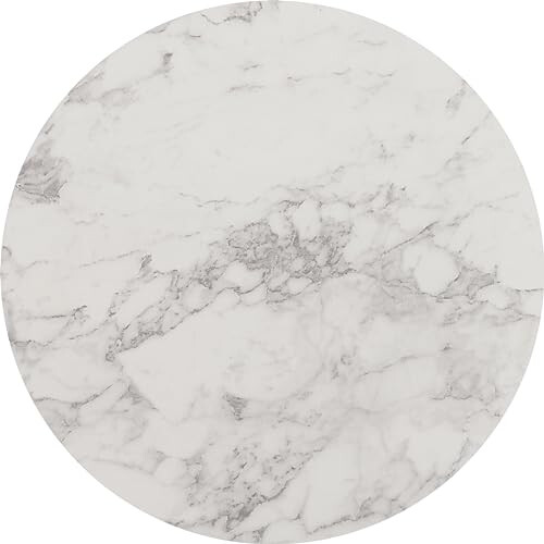 Seconique Seconique Dallas Side Table in Marble/Gold Effect 1