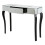 Premier Premier Housewares Orchid Mirrored Console Table, Wood, Silver 2