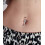 Belly Button Ring Belly Rings Surgical Steel Belly Button Ring Hypoallergenic 4