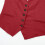 Women's Linen Blend Vest Jacket Red 5
