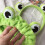 Cute Frog Eyes Wash Face Headband Plush Wrapped Elastic 4