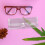 7Pcs Hard Shell Eyeglass Case Transparent Fashionable Durable Storage Container 4