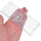 7Pcs Hard Shell Eyeglass Case Transparent Fashionable Durable Storage Container 5