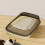 Semi-Enclosed Cat Litter Box with High Sides Removable Pan 6