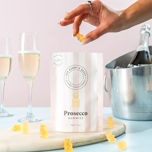 Ask Mummy and Daddy - Prosecco Bears Pouch - 50g 2