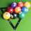 Billiards Magic Rack Holder Sheet Pool Cue Accessories Black 9/10 Ball 4
