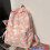 Rucksack mit Kuhmuster, leichtes Nylon, großes Fassungsvermögen 4