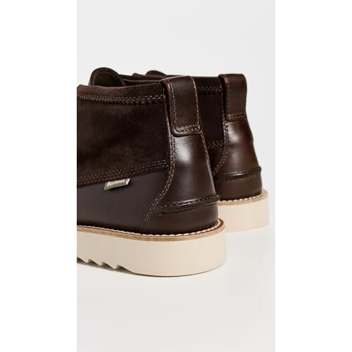 Barbour Barbour Men's Hadston Chukka Boot, Dark Brown, 7/7. 5 UK 2