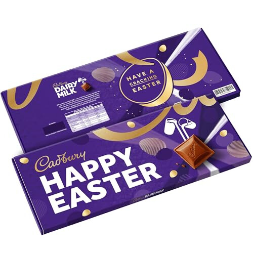 Cadbury Cadbury Dairy Milk Happy Easter Gift Chocolate Bar Extra-Large 850g 1