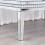 Comfy Living Comfy Living Mirrored Coffee Table with Crystal Detail 3