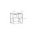Comfy Living Comfy Living Glass and Metal Square End Table Side Table, Gold or Silver (Silver) 3