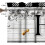Sunflower Kitchen Curtains and Valance Set Black White 4