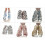 Women's Leopard Leg Warmers Plush Winter Boot Cuffs 2