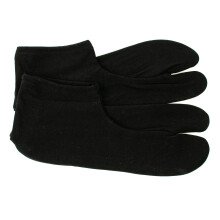 Japansk elastik TABI sort nylon Lavet i Japan 42-43