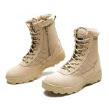 (Khaki,40)Hombres Ejército Táctico Confort Cuero Combate Militar Botines Zapatos de Trabajo Desierto