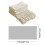 Knitted Tweed Throw Blanket 68x50 inches 3