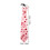 1Pc Valentine's Day Apples Pattern Tie Pink Polyester Festive Party Supply 5