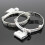 Silver Plated Adjustable Bell Charm Bangle for Toddler 3
