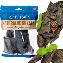 Delikatesse, naturlig tyggegummi til hunde, okselever Petmex 200g