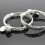 Silver Plated Adjustable Bell Charm Bangle for Toddler 4