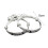Silver Plated Adjustable Bell Charm Bangle for Toddler 5