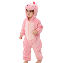 FFENYAN Dinosaur Baby Onesie Soft Flannel Long Sleeve
