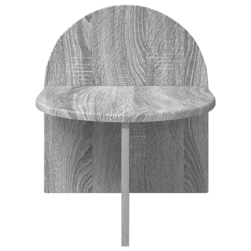 VidaXL vidaXL Bedside Table Grey Sonoma 40 x 35.5 x 45.5 cm Engineered Wood 2