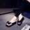 Women's Thong Sandals Slip-On Platform with Bow 8
