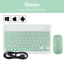 Portable Wireless Bluetooth Keyboard For Android IOS Windows compatible with Ipad Tablet Keyboard And Mouse Tablet Accessory Mini Keyboard