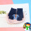 Children's Winter Knit Half-Finger Gloves Dinosaur Print 2
