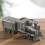 1Pack Train Decoration Piggy Bank for Office Decor Creative Design 4