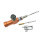 Motorcycle Clutch Brake Pump Orange Universal Replacement 2