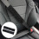 Auto Seat Belt Cover Shoulder Pad Cushion 2 PCS Universal 3