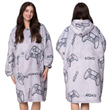 TÆPPESWEATSHIRT Oversize Varm Tyk TÆPPESWEATSHIRT 2i1 XXL PADY Furry [KB-W29]