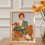 Rustic Wood Frame Natural Beige 8x6 HD Plexiglass 6