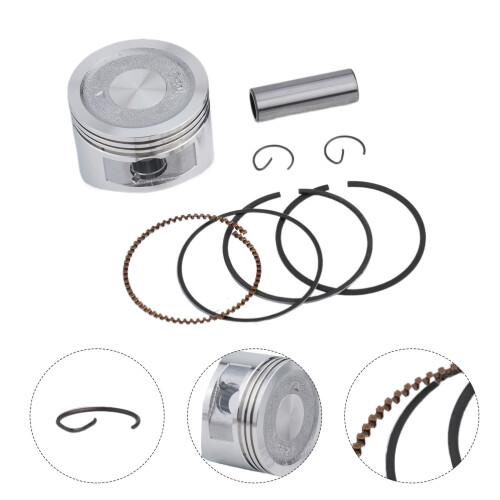 Piston Kit with Connecting Rod Pin Ring and Full Gasket Set 1
