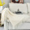 Knitted Tweed Throw Blanket 68x50 inches 6