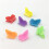 Mini Butterfly Plastic Hair Clips Assorted Colors 20 pcs 6