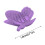 Mini Butterfly Plastic Hair Clips Assorted Colors 20 pcs 7